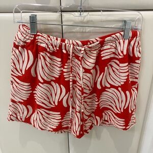 a new day Red and White Patterned Athletic Shorts